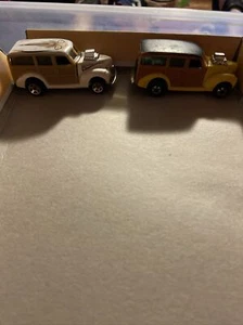 1979 Hot Wheels Yellow 40's Ford Woody Wagon Woodie X2 - Picture 1 of 8