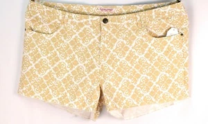 NWT Crystal Vogue Multi-color Size 24 Shorts Cotton Blend Stretch - Picture 1 of 5