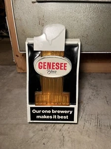 Vintage Genesee Bubbler Bier Schild - Bild 1 von 3
