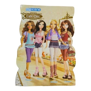 Barbie My Scene Cafe Chic 2007 Box Art Karton Display Sammler - Bild 1 von 7