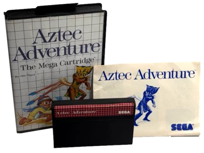 Aztec Adventure Sega Master System *Complete* #2 - Image 1 of 4