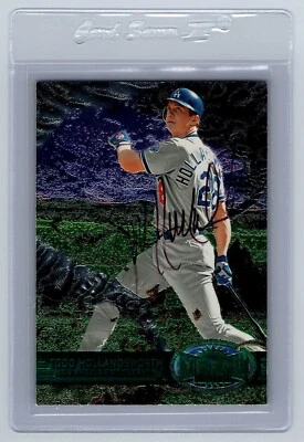 Metal Universe 1997 Todd Hollandsworth Emerald Dodgers autógrafo certificado automático Foto 1 de 2