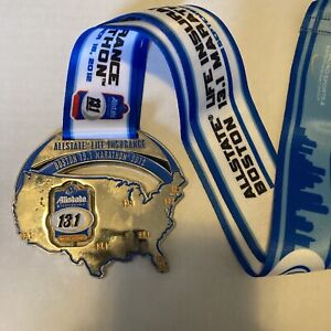 2012 Boston Marathon 13.1 Massachusetts MA Finisher Medal Run Running Allstate