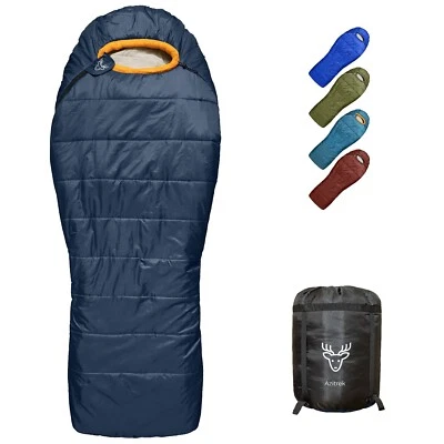 AZITREK 0 Degree 0 °F Cold Weather Camping Sleeping Bags For Adults Big and Tall - XXL