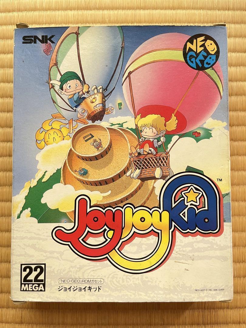 NEO GEO AES JOY JOY KID JOYJOY KID SNK Boxed Complete From Japan