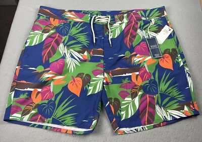 POLO RALPH LAUREN Men’s Floral Hoffman Limited Edition 7” Board Shorts Sz 42 NWT - Image 1 of 4
