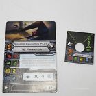 Star Wars X-Wing Miniatures Game Shadow Squadron Pilot Card And Ship Token