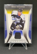 2006-07 SP Game Used Edition Authentic Fabrics Jersey Brad Richards #AF-BR