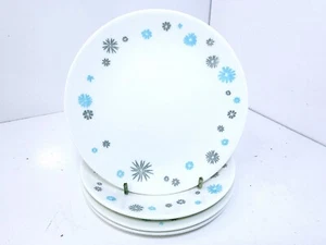 Caribe Mardi Gras Bread And Butter Plates Set Of Four Mid Century - Picture 1 of 8