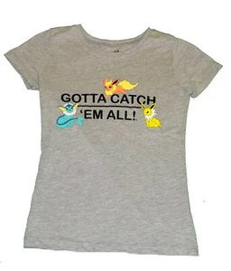 Pokemon - Gotta Catch Them All - Girls T-Shirt - Large (14) - Picture 1 of 1