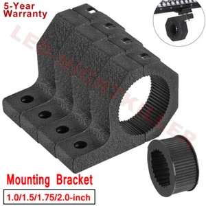 4X For Can-Am Maverick X3 2" Mounting Brackets Clamps Roll Mounts LED Light Bar - Picture 1 of 14