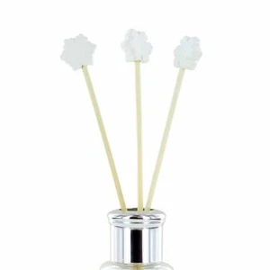 Ashleigh & Burwood 3x Christmas Snowflake Shaped Ceramic Reed Diffuser Toppers - Picture 1 of 1