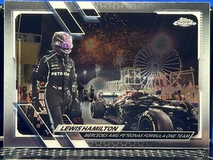 2021 Topps Chrome Formula 1 LEWIS HAMILTON Ferris Wheel 56 - Picture 1 of 2