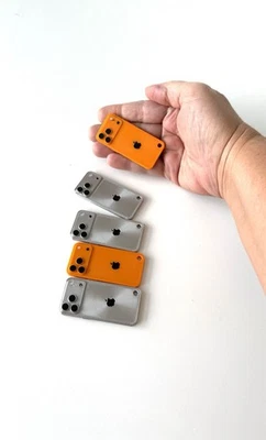 Mini smartphone Keychain- Smartphone Decor , Mini Tech Gift - Изображение 1 из 4