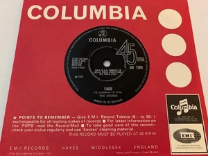 KOOBAS Sweet Music / Face R&B MOD FREAKBEAT DANCERS 1966 UK Columbia DB7988 VG - Picture 1 of 2