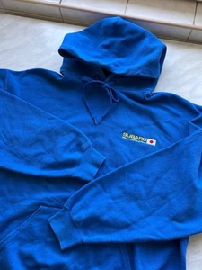 Subaru Embroidered Logo Racing World Rally Team Japan Hoodie Size L Vintage 00’s - Bild 1 von 8
