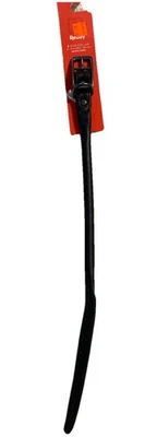 Reddy Genuine Leather Rolled Dog Collar Size Small 12" - 15" Black - Image 1 of 4