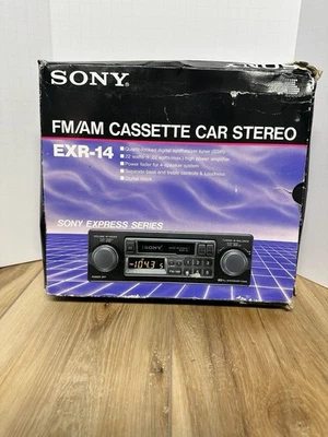 Cassette estéreo de coche Sony EXR-200 FM/AM vintage leer descripción Foto 1 de 4