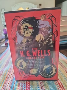 NEW The H. G. Wells Collection: Deluxe 6-Volume Book Set Sealed - Picture 1 of 3