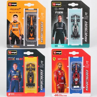 B 1:64 2025 F1 Modello Di Auto In Lega SF25 RB21 W16 MCL39 Red Bull Mercedes - Immagine 1 di 4