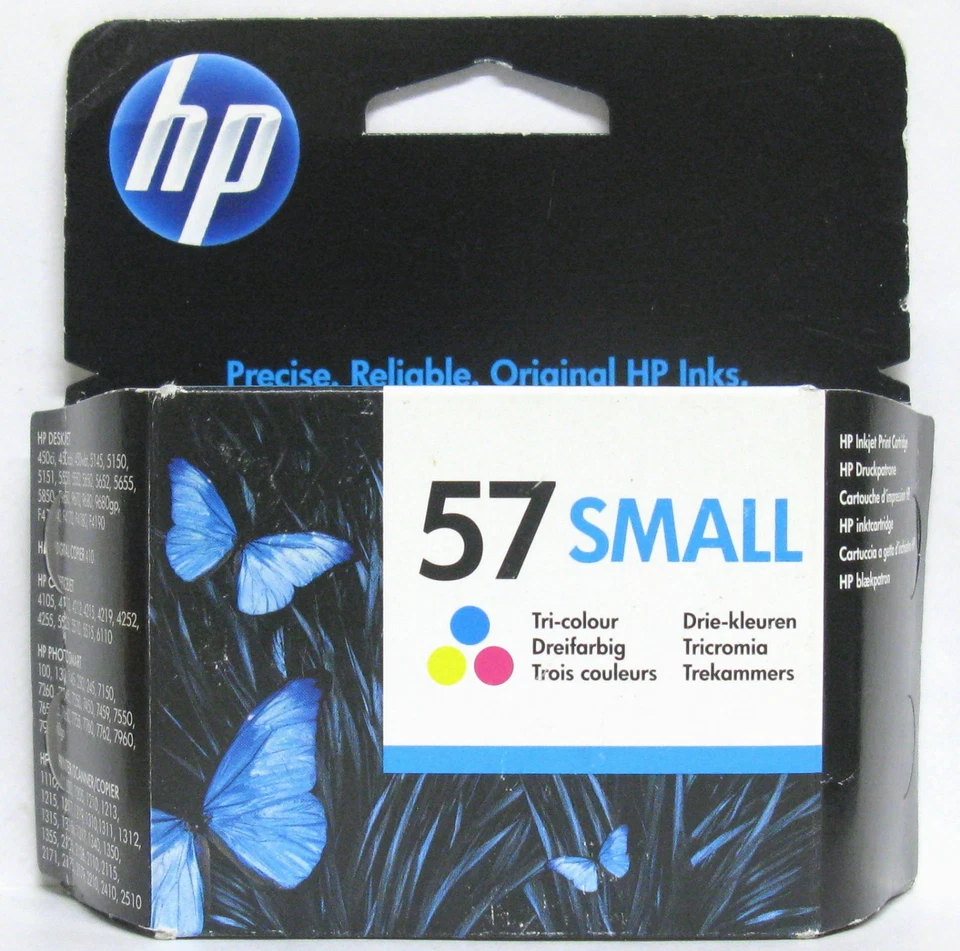 HP 57 / HP57 Small Genuine Colour Cartridge. BNIB / Sealed. C6657GE. - Image 1 of 1