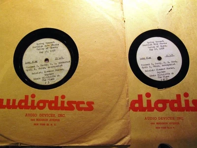 Eleanor STEBER 1956 LIVE Acetate Scottish Rite Valley of Cleveland Vincent Percy - Image 1 of 4