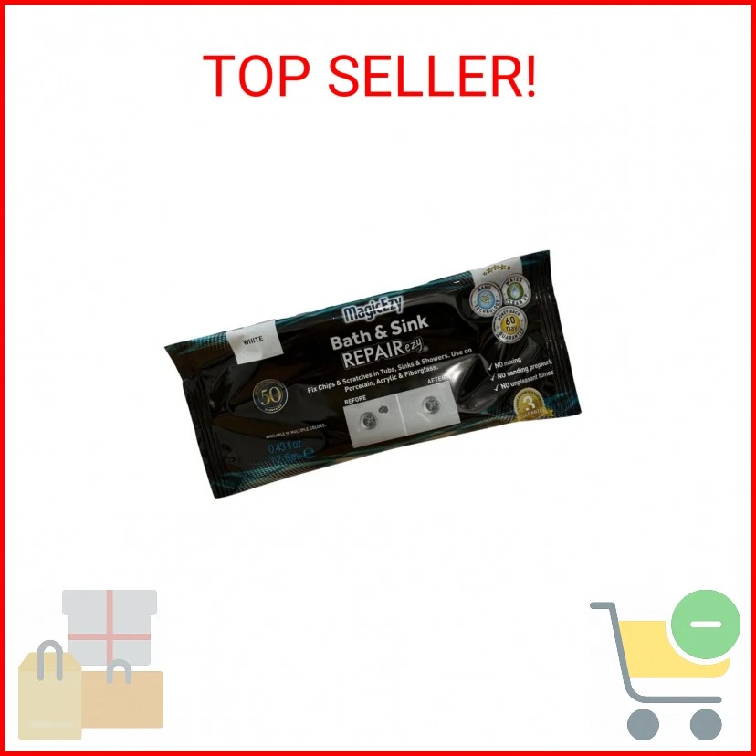 MagicEzy Bath & Sink RepairEzy - Professionally and Easily Touch- Up Cracks Chi