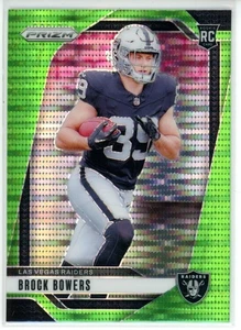 Pulsar Prizm RC 2024 Panini Prizm Brock Bowers verde neón Prizm - Imagen 1 de 2