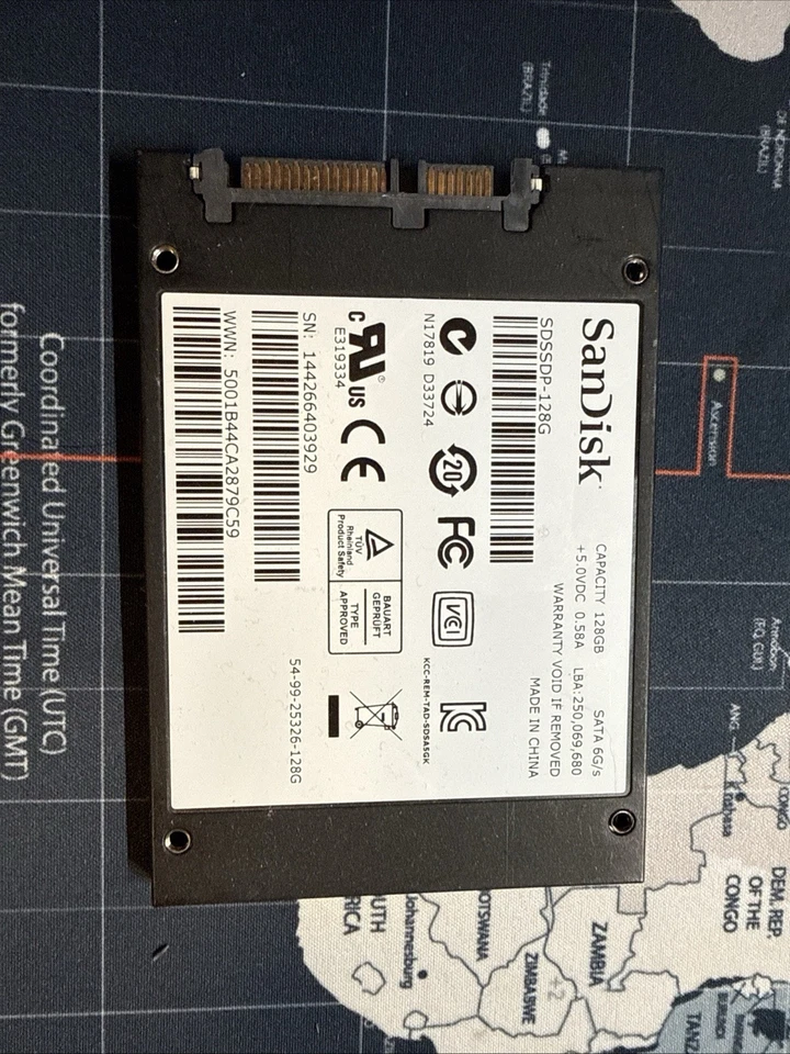 SanDisk 128GB SSD - Image 1 of 1
