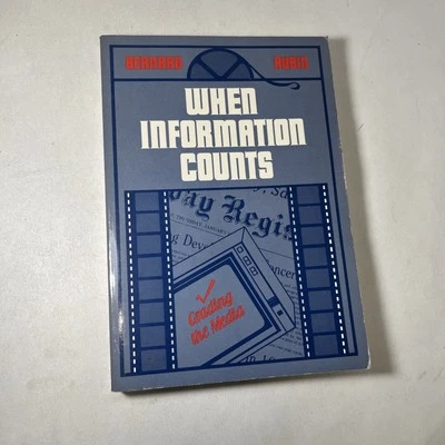 When Information Counts by Bernard Rubin, MINT - Image 1 of 4
