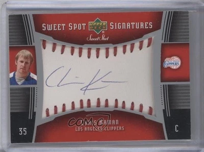 2004-05 Upper Deck Sweet Shot Sweet Shot Signatures Chris Kaman #SSS-CK Auto - Image 1 of 2