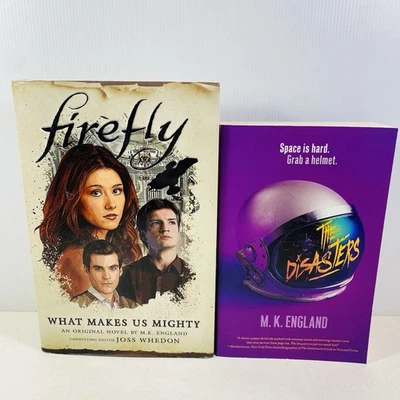 2 Lot M. K. England- The Disasters & Firefly Youth Science Fiction - Image 1 of 4