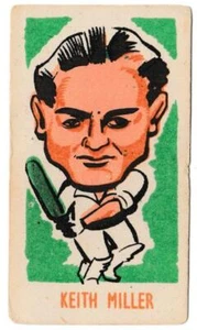 Kiddys - 'Popular Cricketers' (1948) - Keith Miller (New South Wales) - Picture 1 of 2