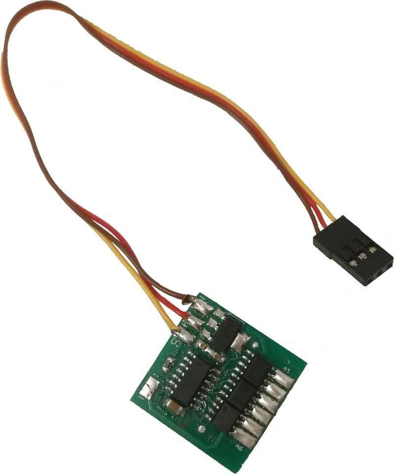 RC Modellbau 6 Kanal Schalter Multiswitch + TCAS + Blinkfunktion + PKW LKW Flash - Bild 1 von 1