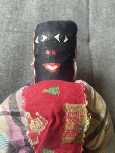 Vintage Jamaica Souvenir Rag Doll Folk Art Primitive 13.5” Jamaican Collectable - Picture 1 of 6