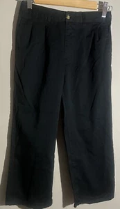George Martin Boys Collection Dress Pants Size 8 Husky Black - Picture 1 of 4