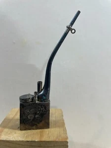 Chinesisches Silber Wasserwerkzeug floral graviert kompakte Größe Opium - Bild 1 von 9