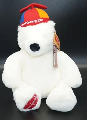 Coca-Cola Eisbär Plüsch 12 Zoll GRAND OPENING 2007 neu WOCCA von BOYDS - Bild 1 von 4