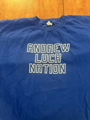 Camiseta Andrew Luck Nation 2XL Indianapolis Colts Foto 1 de 4