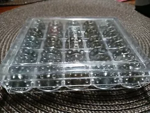 2 Box's 25 Vintage Singer Aluminum Sewing Machine Bobbins New - Picture 1 of 3