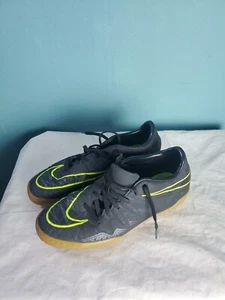 Nike Hypervenom Phelon II IC Black Volt Soccer Cleats 749898-009 Mens Size 7 - Picture 1 of 8