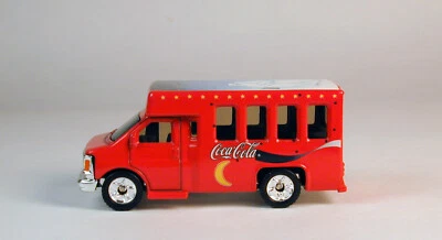 Autobús de transporte Chevy Coca-Cola Matchbox coleccionables osos polares sin paquete Foto 1 de 4