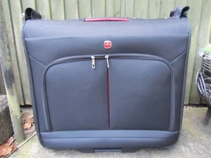 Wenger Swissgear Zurich large black rolling suitcase / travel wardrobe - Picture 1 of 9