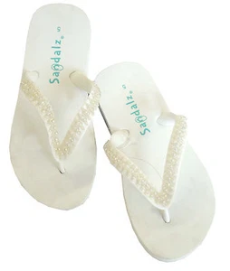 Nueva Sandalias Chanpla de playa clásica con cuentas para mujer Clerance w / envío gratis - Imagen 1 de 2