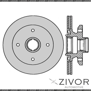 New PROTEX Rotor - Front For FORD ECONOVAN . 3D Van RWD 1984-1997 #DR632A - Picture 1 of 1