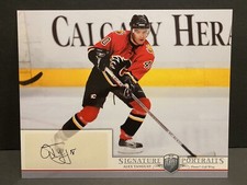 2006-07 Upper Deck Be A Player Portraits Signature Alex Tanguay #SP-AT Auto NHL!
