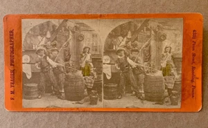 Rebel Shooting a Prisoner ~ Comedy ~ Civil War ~ Lt. Frederick Yeager Stereoview - Picture 1 of 7