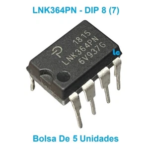 Circuito Integrado LNK364PN - DIP 8 (7) - Conversor AC / DC - Bolsa 5 Unidades - Imagen 1 de 2