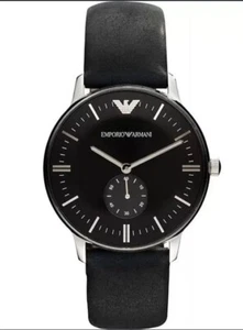 Armani Emporio Watch AR0382 W/Cert Of Authenticity, Instruction & Warranty Book - Picture 1 of 2