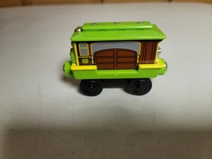 Chuggington Wooden Railway Green Zephie Train Good Condition - Picture 1 of 6